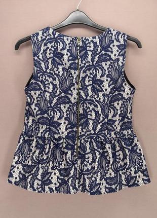 Красивая нарядная ажурная блузка "oasis". размер uk16/eur42 (l).8 фото