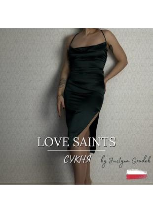 Платье love saints от justyna gradek