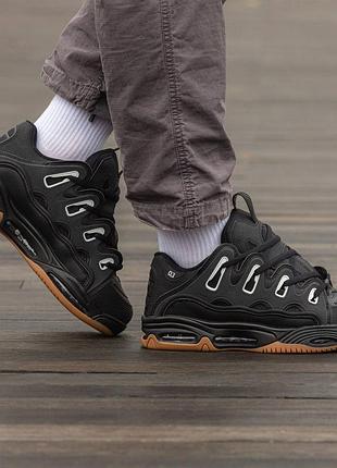 Мужские кроссовки osiris d3 black brown