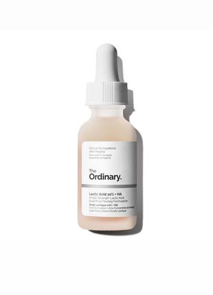 Пилинг с молочной кислотой the ordinary lactic acid 5% + ha