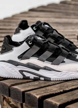 Кросівки жіночі adidas niteball white\black