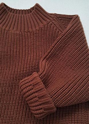 Вязаный свитер, плотная вязка
