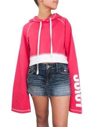 Juicy couture cropped hoodie graphic худі