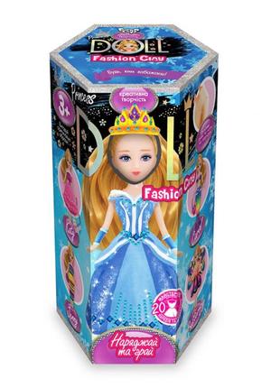 Дитячий набір для творчості "princess doll" clpd-02