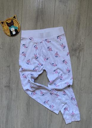 Пижамные штаны для девочки lily &amp; dan 5,6 лет