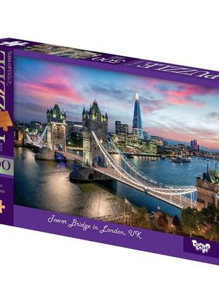 Пазлы классические "tower bridge in london" c500-15-08, 500 элементов