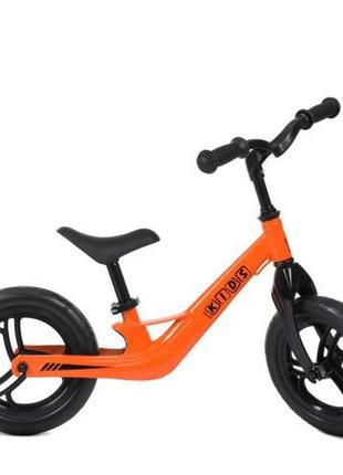 Біговел дитячий profi kids lmg1249-4 помаранчевий, 12 дюймів