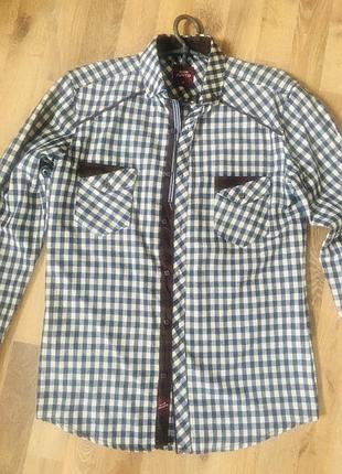 Мужская рубашка в клетку 👔