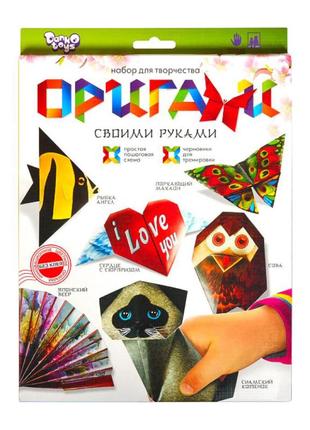 Набір для творчості "орігамі" ор-01-01…05, 6 фігурок