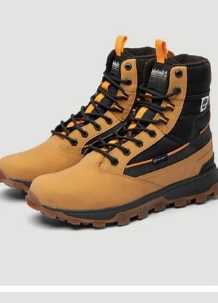 Мужские высокие водонепроницаемые утепленные ботинки timberland treeline, tb0a43pk 231 wheat le