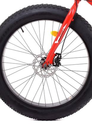 Велосипед подростковый profi eb26power 1.0 s26.4 красный4 фото
