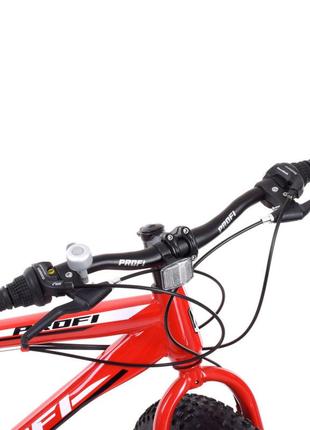 Велосипед подростковый profi eb26power 1.0 s26.4 красный2 фото