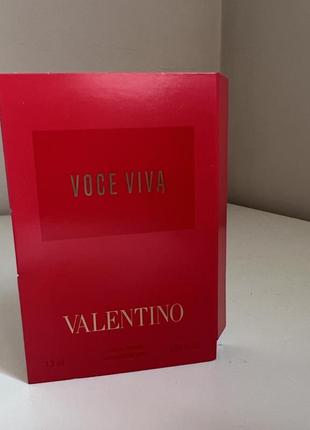 Valentino voce viva edp пробник