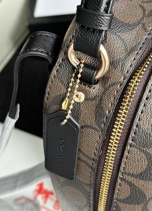 Coach jordyn backpack in signature canvas6 фото