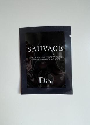 Dior sauvage бальзам після гоління пробник