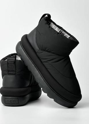 Угги ugg classic maxi mini boot black