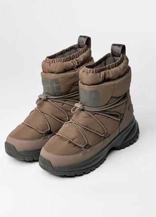 Угги ugg yose puffer brown