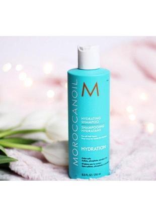 Зволожуючий шампунь moroccanoil hydrating shampoo 250 мл1 фото