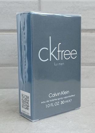 Calvin klein ck free 30 мл для чоловіків (оригінал)