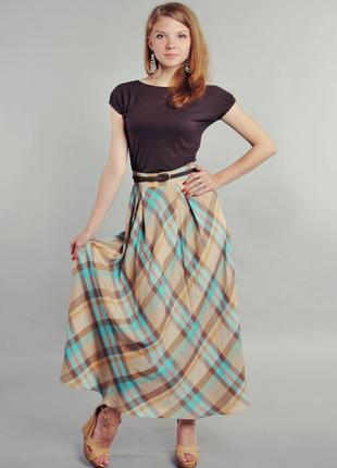 Спідниця у клітинку