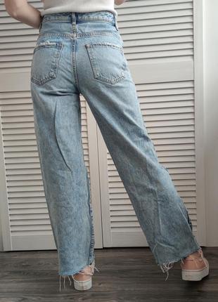 Широкі ультрамодні джинси кльош палаццо4 фото