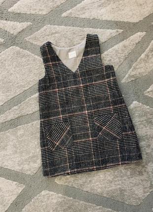 Сарафан в клетку f&amp;f платье