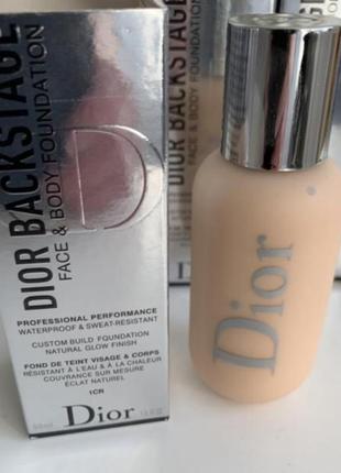 Тональний крем dior backstage face & body foundation