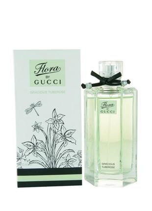 Жіноча туалетна вода gucci flora by gucci gracious tuberose (жіночний, легкий аромат)