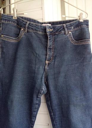 Коттоновые джинсы стрейч большого размера батал7 фото