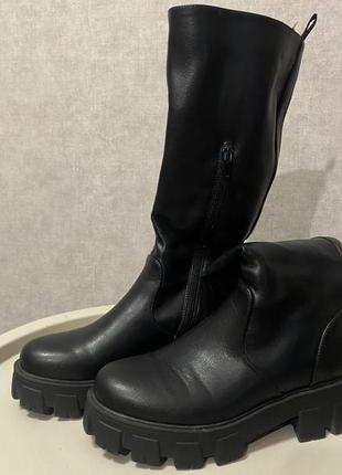 Сапоги женские стильные cropp3 фото