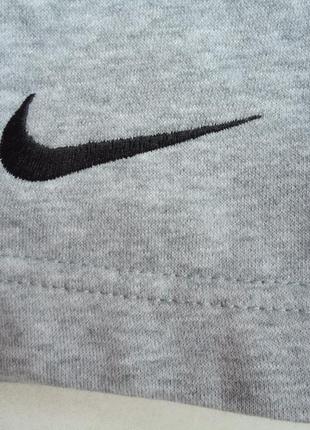 Шорти nike cotton сірі оригінал (l)7 фото