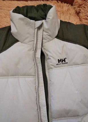 Пуховик оригинальный helly hansen s/p , пух + перо + полиэстер6 фото