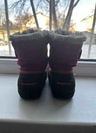 Зимние ботинки/сапоги/термобутсы sorel + подарок ботинки timberland4 фото