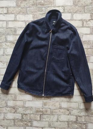 Блейзер h&amp;m джинсовая куртка на молнии2 фото