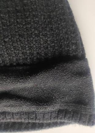 Шапка вязаная eisglut , черная , one size4 фото