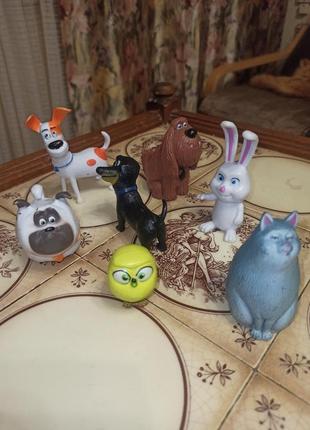 Колекція фігурок іграшок звірятки з мультфільму 5-10см4 фото