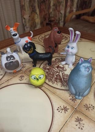 Колекція фігурок іграшок звірятки з мультфільму 5-10см3 фото