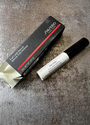 Сиворотка для вій shiseido full lash and brow serum