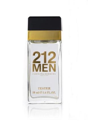 Carolina herrera 212 men чоловічі парфуми 50 ml