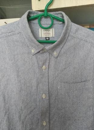 Рубашка новая, мужская, теплая, " george"