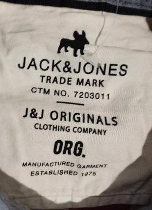 Відмінна стильна сорочка у яскраву клітинку бренду з данії jack & jones3 фото