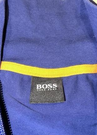 Зипка, олимпийка, кофта hugo boss men's mix-and-match jacket zip-up training jersey medium blue6 фото