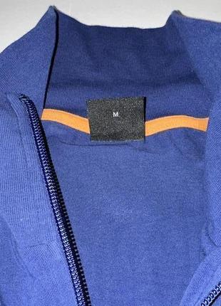 Зипка, олимпийка, кофта hugo boss men's mix-and-match jacket zip-up training jersey medium blue7 фото