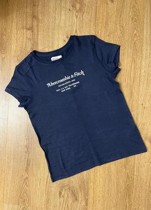 Женская футболка abercrombie &amp; fitch