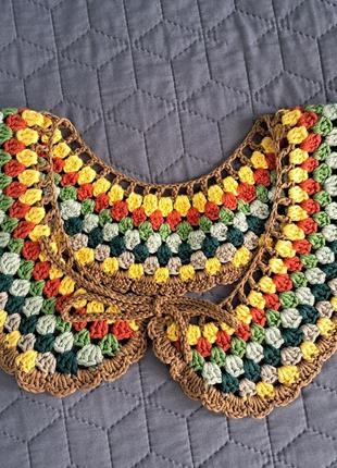 Комірець гачком