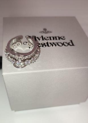 Оригинальная кольца vivivenne westwood (овьен вествуд)3 фото