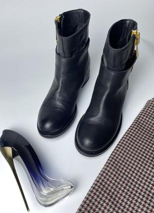 Кожаные ботинки премиум бренда elena iachi итальялия2 фото