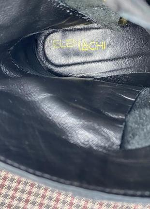 Кожаные ботинки премиум бренда elena iachi итальялия8 фото