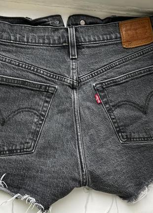 Levi's levis шорты серые джинсовые деним zara mango h&amp;m1 фото