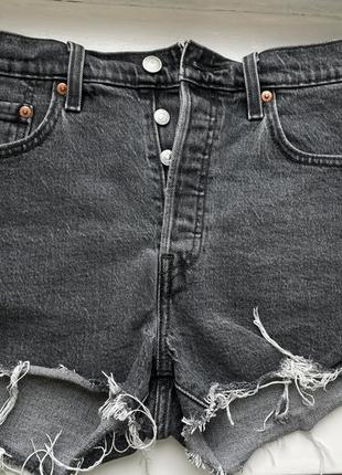 Levi's levis шорты серые джинсовые деним zara mango h&amp;m2 фото